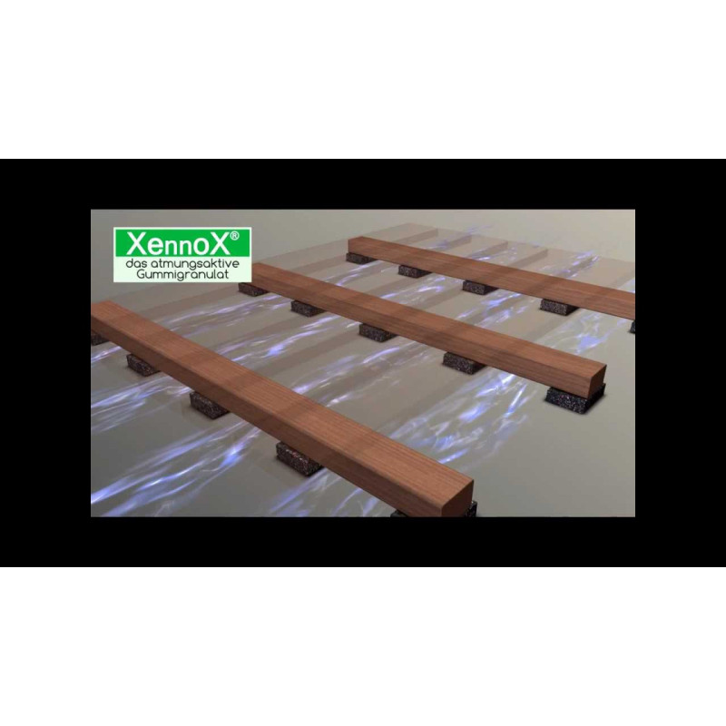 ISOPAT - podložka pod terasové rošty, 90x60mm