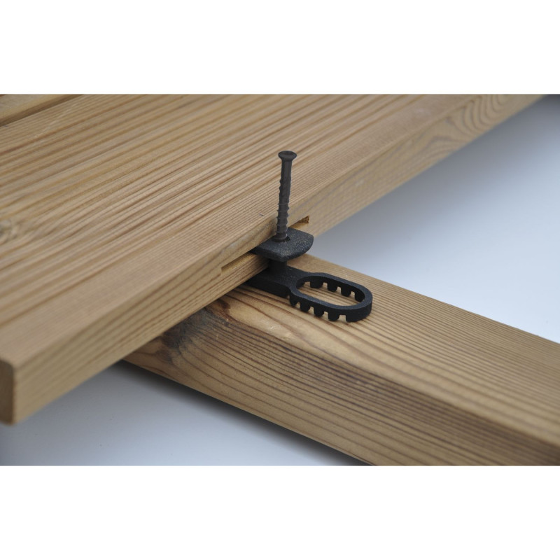 Terraflex - skrytý spoj terasových desek, 120ks