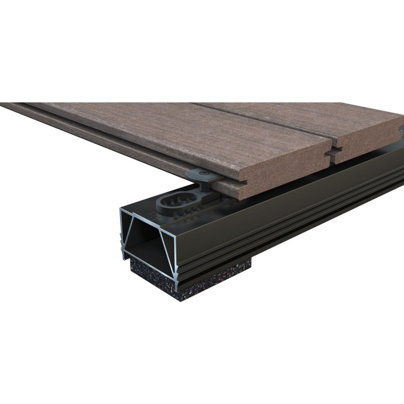 Terraflex - skrytý spoj terasových desek, 120ks