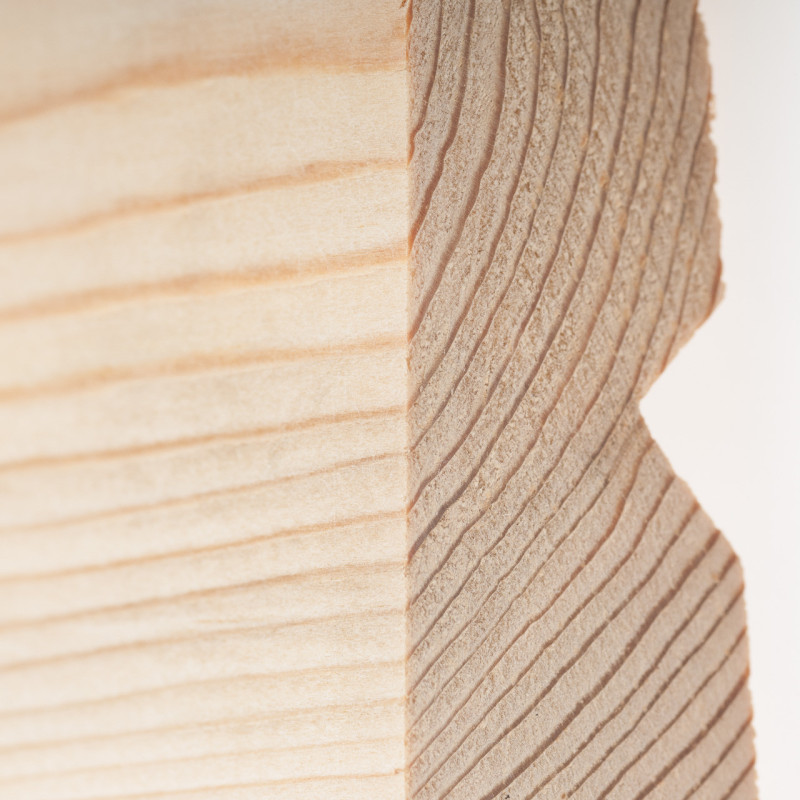 Dřevěná fasáda SIBIŘSKÝ MODŘÍN, cono profil 26x144 mm