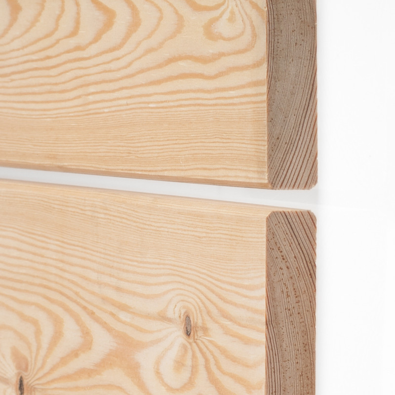 Dřevěná fasáda SIBIŘSKÝ MODŘÍN, hoblované prkno 20x95 mm