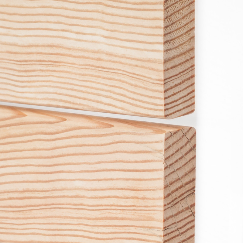 Dřevěná fasáda SIBIŘSKÝ MODŘÍN, raute profil 20x93 mm