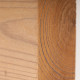 Dřevěná fasáda THERMO BOROVICE, raute profil 26x68 mm