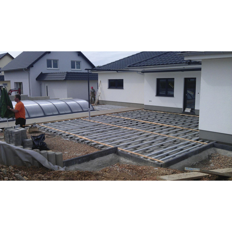 Spax - rektifikační terče pro terasy