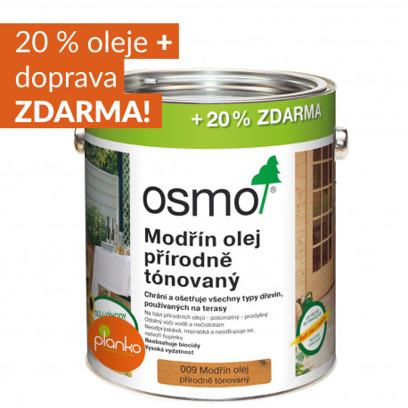 OSMO speciální terasový olej - AKCE 20% ZDARMA!