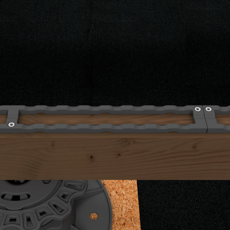 Dista - distanční lišta pro dřevěné terasy