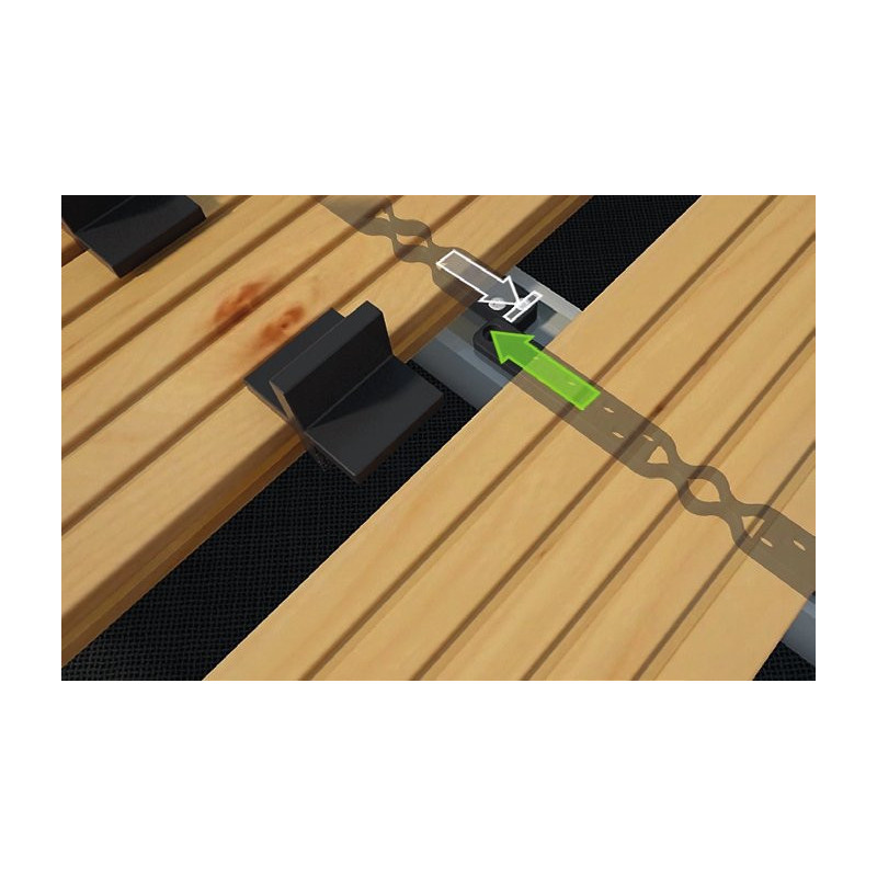 Deck glider - terasová úchytka pro neviditelný spoj terasových prken