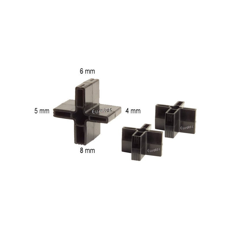 Distanční klínky - kříž, 25ks